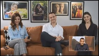 Hande Erçel and Kerem Bürsin MADD Full interview in English 03112020  Sen Çal Kapimi [upl. by Hickie]