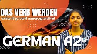 Das Verb „werden“  MALAYALAM  A2 ജർമൻ ഗ്രാമർ മലയാളത്തിൽ Learn German in Malayalam [upl. by Pearson245]