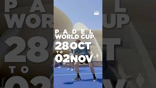 After hosting the best World Cup in history 🤩 Qatar will host the 2024 World Padel Championships [upl. by Ennaxor]