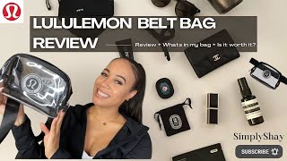 Lululemon Belt Bag Review [upl. by Even691]