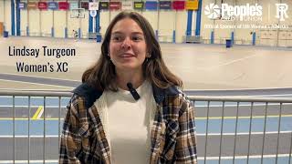 Go Rhody Minute Video with Lindsay Turgeon URI XCTrack [upl. by Shere]