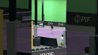 In the 2024 WTA Finals Rybakina played steadily and outstandinglytennis WTA Rybakina [upl. by Doersten]