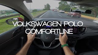 POV Drive  Volkswagen Polo Comfortline 2024 4K [upl. by Ellehs185]