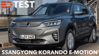 2022 Ssangyong Korando EMotion Elektroauto Test Probefahrt Review Electric Drive Fahreindruck [upl. by Attenyl306]