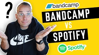 BANDCAMP vs SPOTIFY  Advice for Record Labels and DIY Artists [upl. by Dorree667]