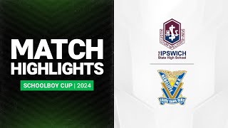 Langer Trophy 2024  Ipswich SHS v Redcliffe SHS  Match Highlights  Quarter Finals [upl. by Lemra]