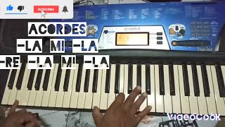 yo eh creído en un poder que no se toca  hay victoria Pastora Virginia Brito tutorial de piano 👍 [upl. by Soloma]