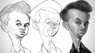 Process for Successful Drawings  Caricature Essentials [upl. by Eikcor]