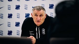 Tony Mowbray  Sheffield Wednesday v Birmingham City  Sky Bet Championship prematch presser [upl. by Leeban]