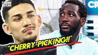 DISRESPECT TEOFIMO LOPEZ ATTACKS TERENCE CRAWFORD CHERRYPICKING HURT FIGHTERS WANTS FIGHT NOW [upl. by Yaned689]