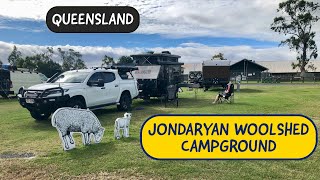 A laid back rural stay at Jondaryan Woolshed Campground Great for getting into the camping groove [upl. by Dahraf]