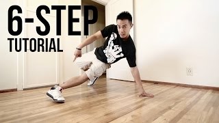 How to Breakdance  6 Step  Footwork 101 [upl. by Yeknarf296]