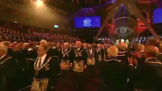 World largest FREEMASON Royal Ritual ceremony [upl. by Oemac]