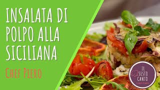 Insalata di polpo alla siciliana  Chef Piero [upl. by Savick]