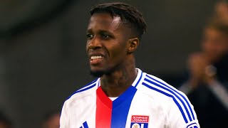 Wilfried Zaha Vs Olympiakos 260924 DEBUT FOR LYON [upl. by Suertemed189]