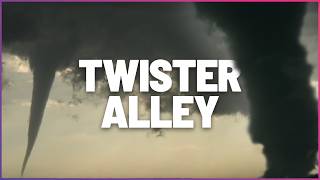 Storm Chasers Close Call With Furious Tornado Twisters [upl. by Screens]