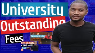 How to settle university outstanding debts easily Learn how AOD work [upl. by Bayless]