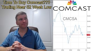 Comcast CMCSA Looking Like A Buying Opportunity 2024 Stock Valuation [upl. by Aerdnaid441]