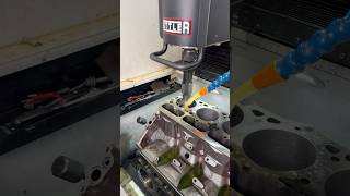 Machining the notorious 73L Powerstroke [upl. by Hplodur711]