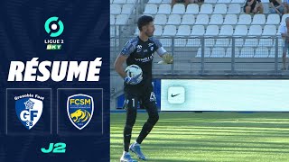 GRENOBLE FOOT 38  FC SOCHAUXMONTBÉLIARD 1  0  Résumé  GF38  FCSM  20222023 [upl. by Dnarb]