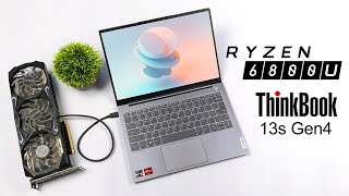 These New Ryzen 7 6800U Ultra Books Are SO GOOD  Lenovo ThinkBook 13S [upl. by Gena]