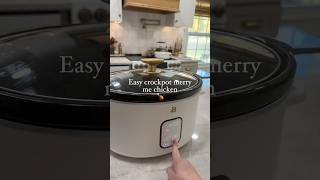 Crock pot merry me chicken 🍗 easydinner dinnerideas asmr [upl. by Asilam]