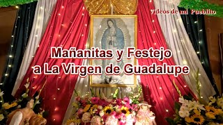 Mañanitas y Festejo a La Virgen de Guadalupe [upl. by Pinkham]