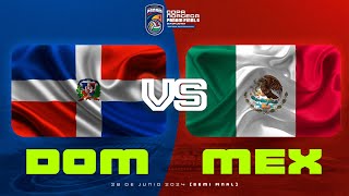 REPUBLICA DOMINICANA VS MEXICO  COPA NORCECA PANAM FINAL SIX 2024 [upl. by Bayless827]