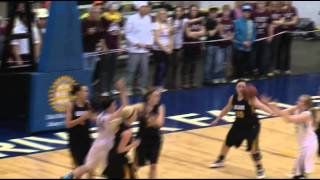 HS Girls Basketball Fosston vs ClearbrookGonvick  Lakeland News Sports  March 5 2013 [upl. by Babb628]