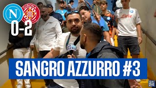 SANGRO AZZURRO 3 La reazione dei napoletani dopo Napoli Girona 02 [upl. by Eirlav]