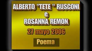 Tete Rusconi y Rosanna Remon  Poema  Milonga quotEl Yaguaronquot Savona [upl. by Dena]