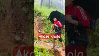 Heavy rain ukali bato mountains [upl. by Nylarak]