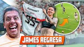 JAMES SORPRENDE EN SU REGRESO GOL y ASISTENCIA l LUIS DIAZ DESCANSO l QUINTERO ELOGIOS [upl. by Rehotsirk]