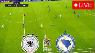 IN DIRETTA  Germania  Bosnia  UEFA Nations League 20242025  Gruppo C [upl. by Miah]