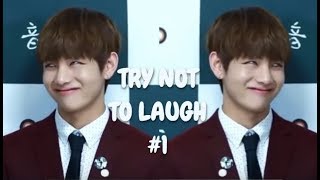 BTS TRY NOT TO LAUGH CHALLENGE 1 [upl. by Atnod]