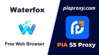 How to setup and use proxy in waterfox browser [upl. by Armillas98]