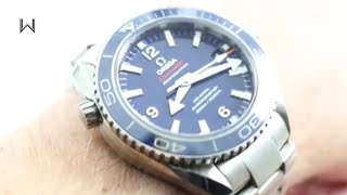 Omega Seamaster Planet Ocean Titanium 23290422103001 Luxury Watch Review [upl. by Mcspadden]