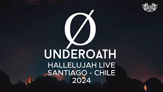 Underoath  Hallelujah live in Santiago de Chile Teatro Teletón 2024 [upl. by Swope]