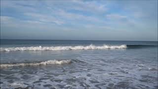 072 Ocean Waves at Oak Island NC [upl. by Ahsein]