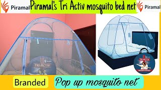 tri activ mosquito net piramal folding mosquito net branded mosquito net [upl. by Kudva]