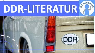 DDRLiteratur  Literaturepoche einfach erklärt  Merkmale Geschichte Vertreter Literatur [upl. by Hpeseoj]