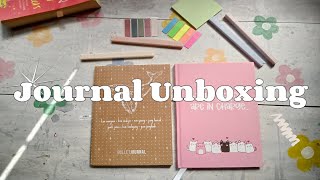 2025 Journal Unboxing  මෙච්චර අඩුවට journals journal bulletjournal sinhala 🌿❤ [upl. by Dearden]