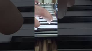 Thélo na minoseis piano cover [upl. by Esertal461]