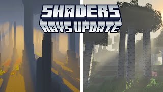 NEW Shaders Updated Fog amp Lighting Rays for Minecraft Bedrock Edition Download [upl. by Euqilegna]