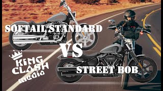 Street Bob VS Softail Standard [upl. by Haney]