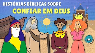 Histórias Bíblicas sobre CONFIAR EM DEUS  O Grande Livro [upl. by Lalib686]