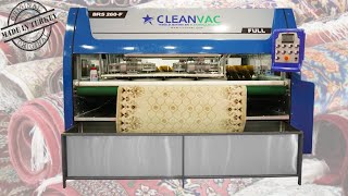 Cleanvac Otomatik Halı Yıkama Makinesi  Full Automatic Carpet Washing Machine [upl. by Kwarteng]