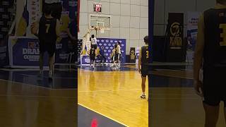 PBA Draft Combine Agem Miranda with an easy deuce [upl. by Bernj]