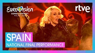 Nebulossa  ZORRA  Spain 🇪🇸  National Final Performance  Eurovision 2024 [upl. by Kimbra]