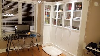 How to Make an Ikea Bookcase look like a Professional Builtin 📚 [upl. by Eiznekcam834]